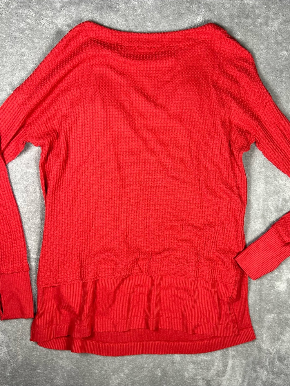 Free People Top Womens Small We The Free North Shore Thermal Knit Tunic Comfy - Picture 6 of 9